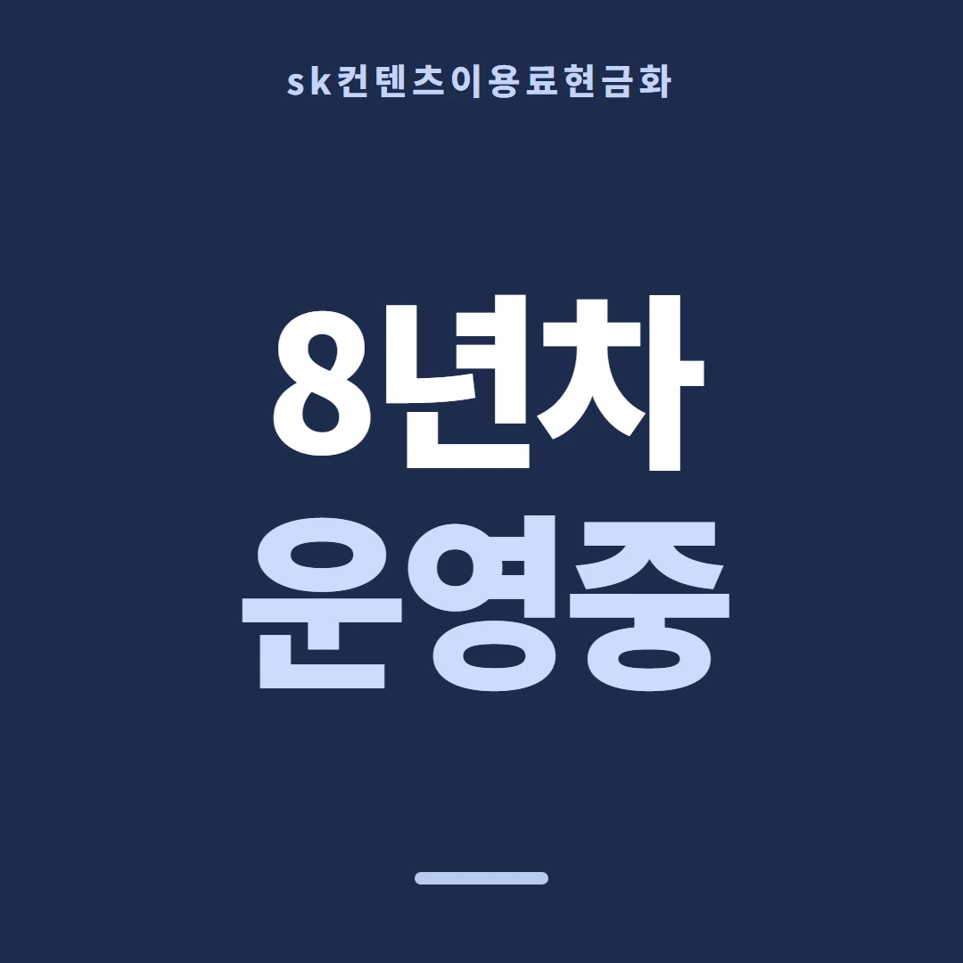 품티켓 SK 콘텐츠이용료 값이 매겨지는 근거 안내 이미지